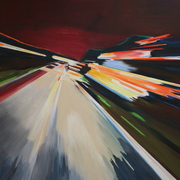Ohne Titel, Aus der Serie Painting Stills<br/>Acryl auf Leinwand, 190x190cm, 2011
